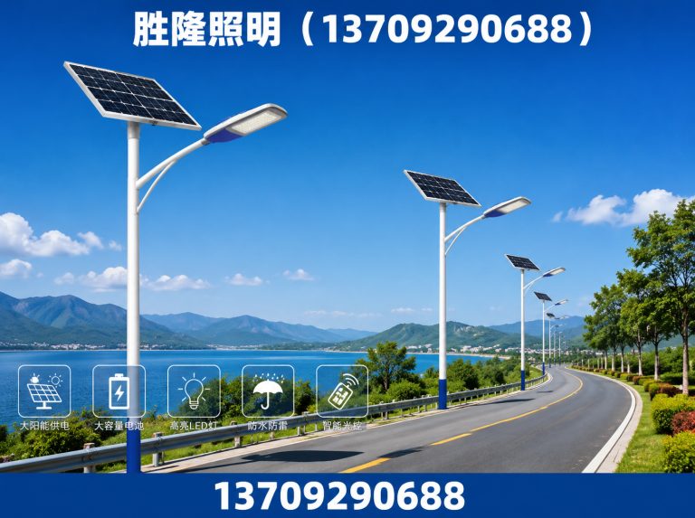 高陵区太阳能路灯展示图